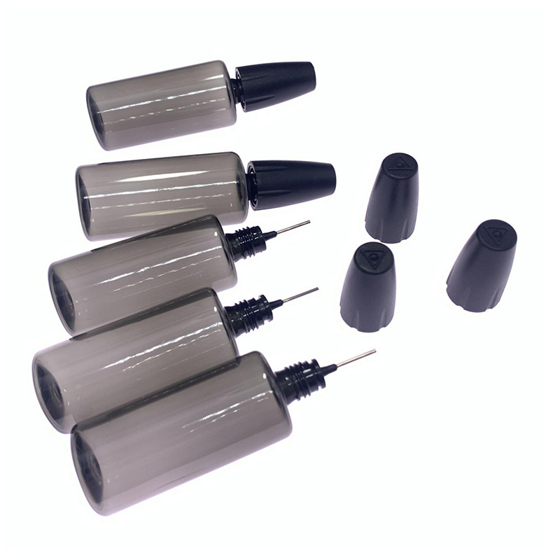 Accessories For Vaping - 1 個 30 ミリリットル PET クリアバイアル、長い細い針先のドロッパーボトル付き、ベープ喫煙オイルアクセサリー液体瓶用