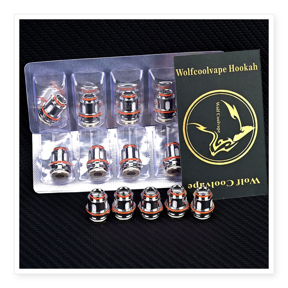 Vape Coil Replacement - ゼウス・サブオームタンク交換用コイル - Z1 Z2 メッシュコイル 0.15/0.2/0.4オーム