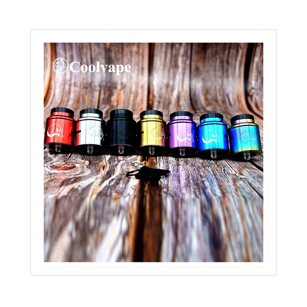 WOLFCOOL C2MNT RDA ベイプアトマイザー（電 - Vape Coil Replacement のレビューと価格