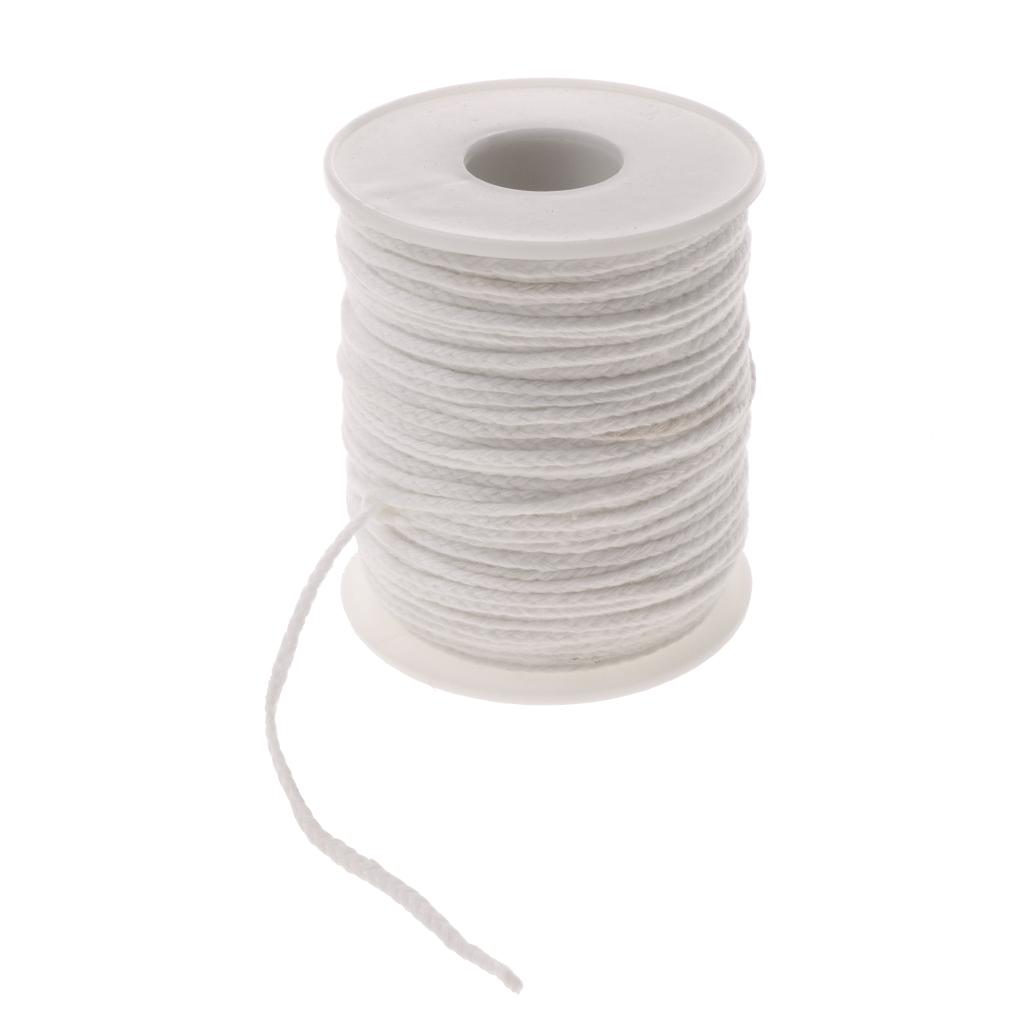 オーガニックキャンドル芯 太綿芯 スプール DIYキャンドル - Cotton Wick Organic のレビューと価格