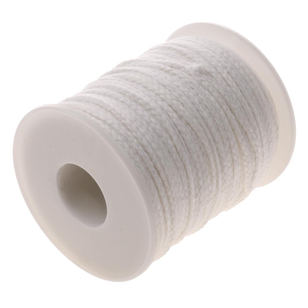 オーガニックキャンドル芯 太綿芯 スプール DIYキャンドル - Cotton Wick Organic のレビューと価格