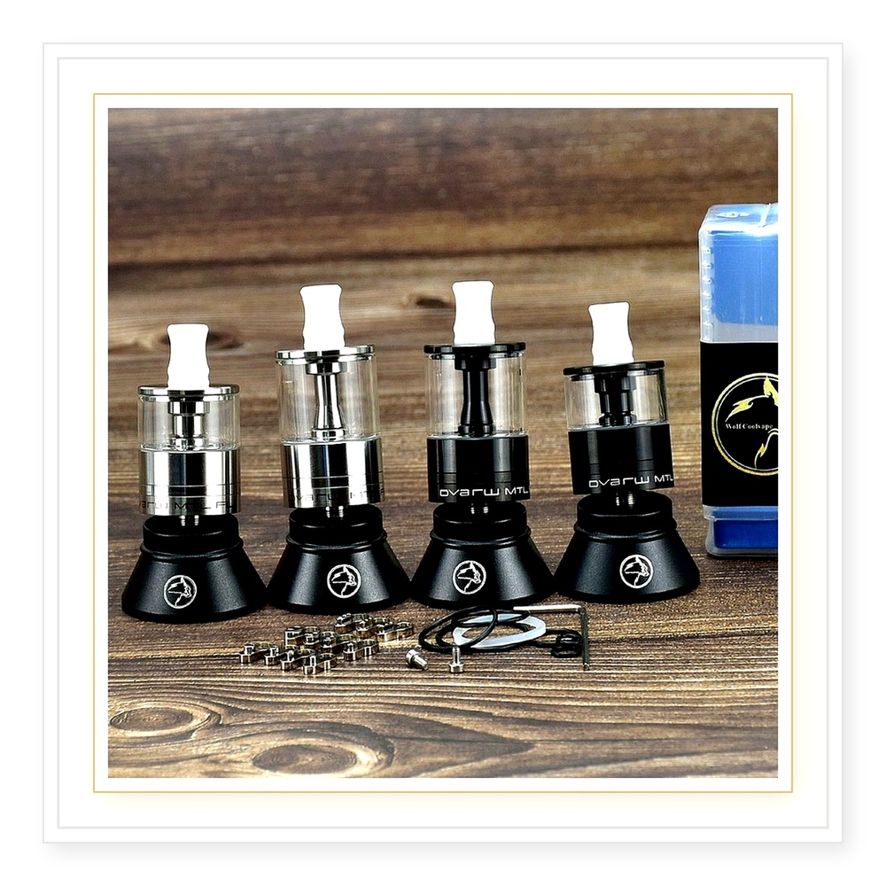 Dvarw MTL FL RTA 24mm リビルド可能なア - Vape Coil Replacement のレビューと価格