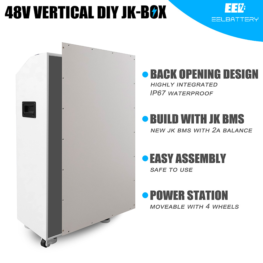 LiFePO4バッテリーケース、48V 16S 280Ah  - Battery Case Storage のレビューと価格