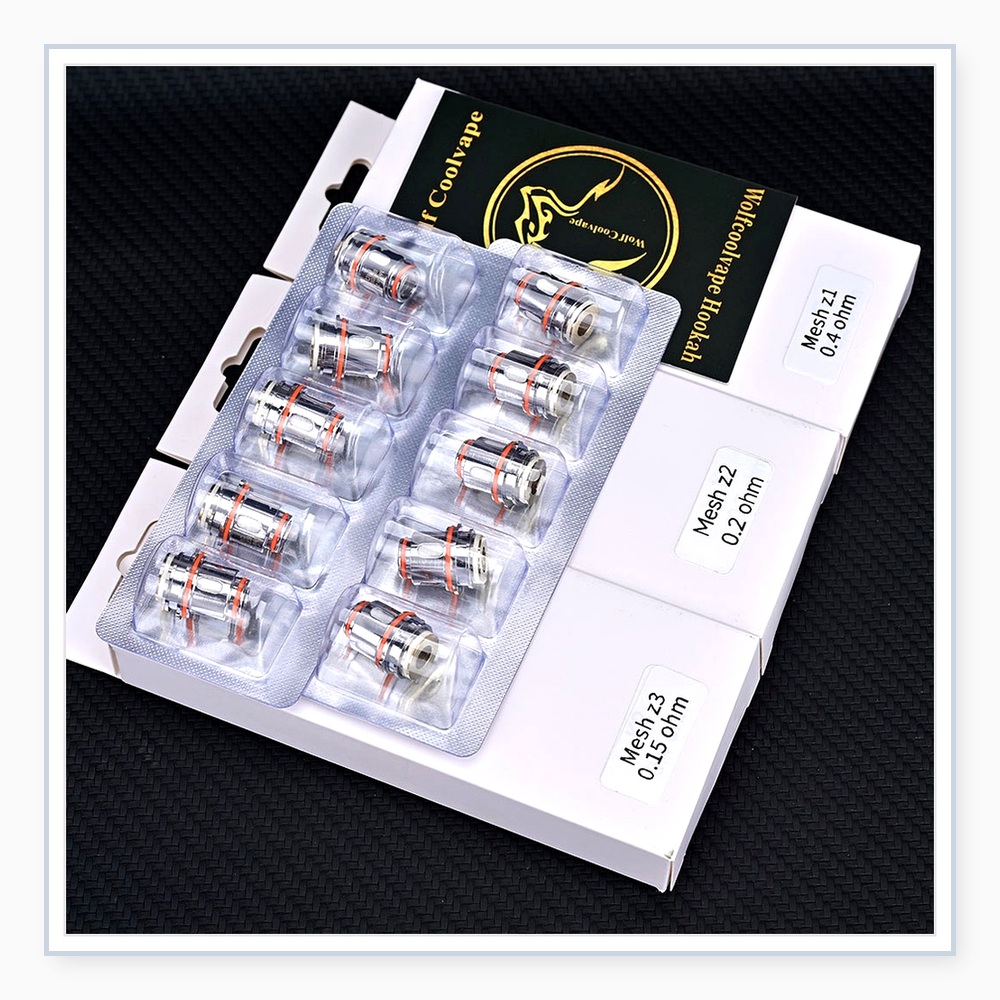 ゼウス・サブオームタンク交換用コイル - Z1 Z2 メッシ - Vape Coil Replacement のレビューと価格